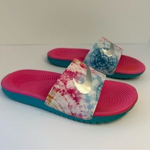 NIKE Kids’ Size 1 Kawa Slide Sandals